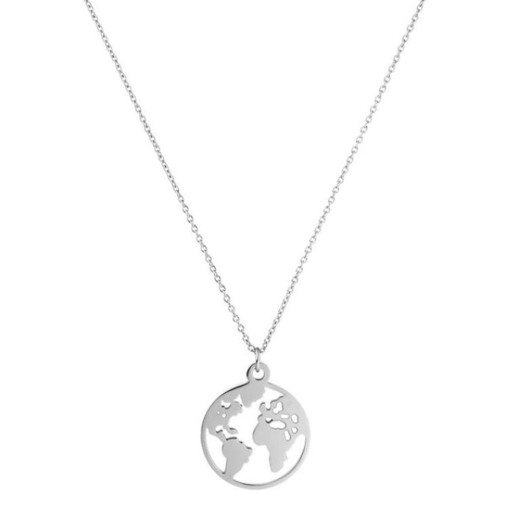 Travelers World Pendant Necklace